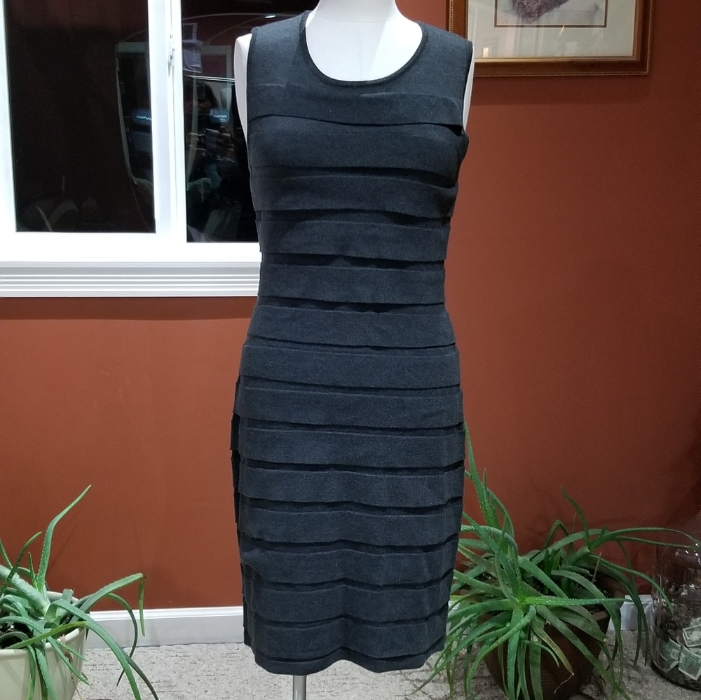 Calvin Klein gray dress